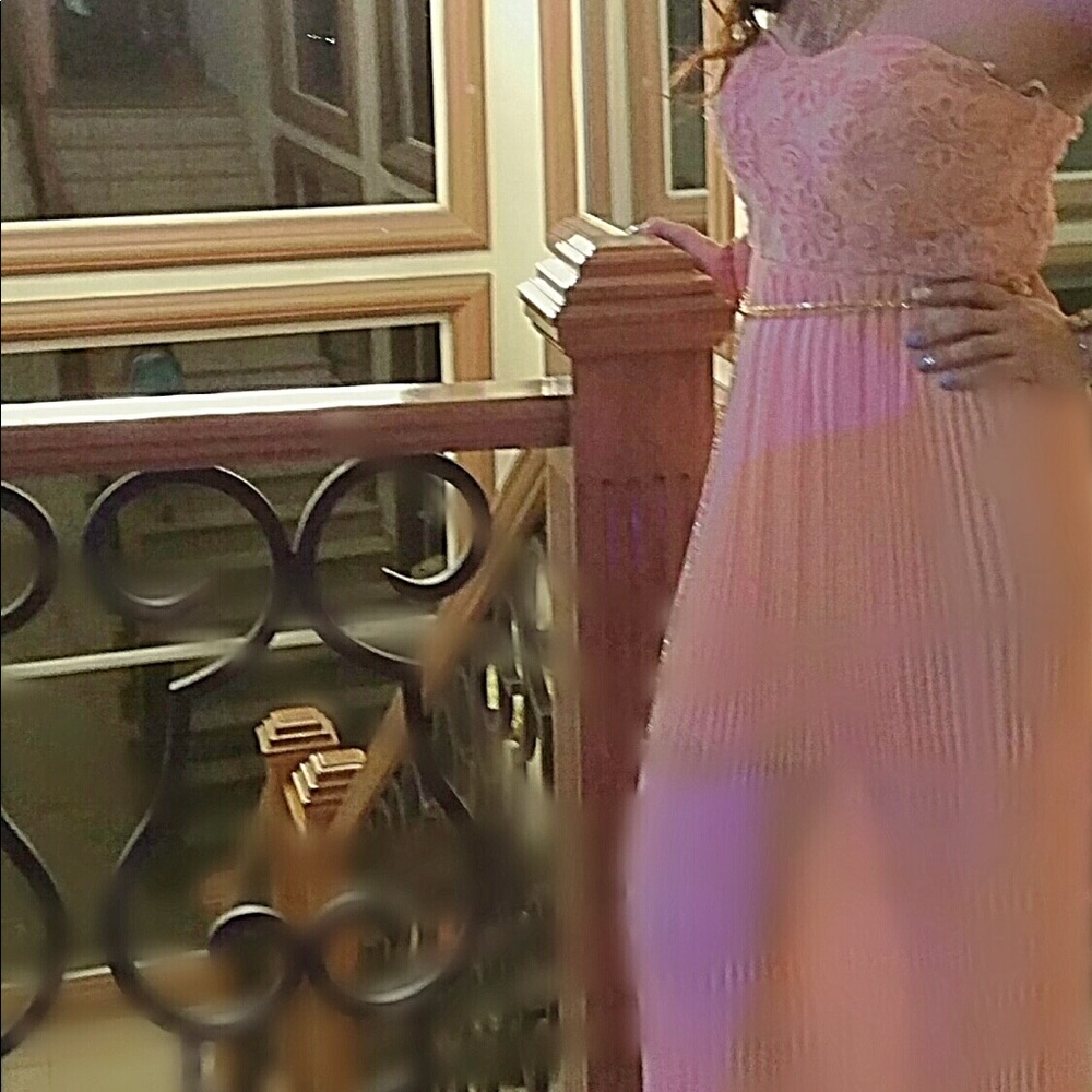 Salmon dress